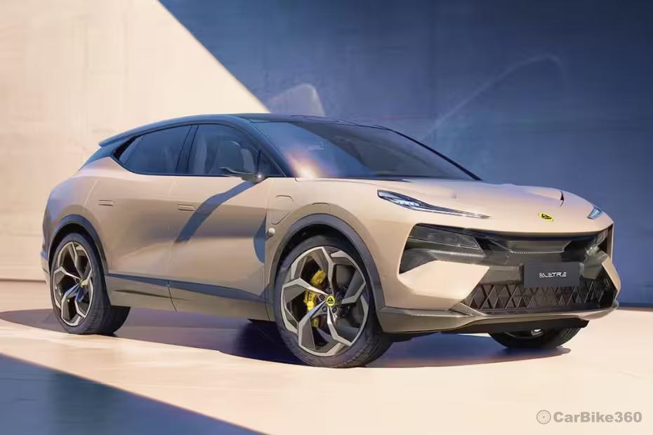 Lotus Eletre Left Side Front View Lotus Eletre Left Side Front View