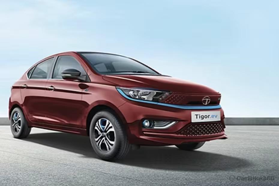 Tata Tigor EV Right Front Three Quarter Tata Tigor EV Right Front Three Quarter