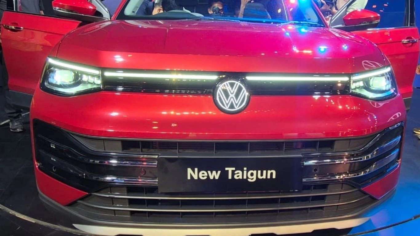 Volkswagen Taigun Facelift Front Design