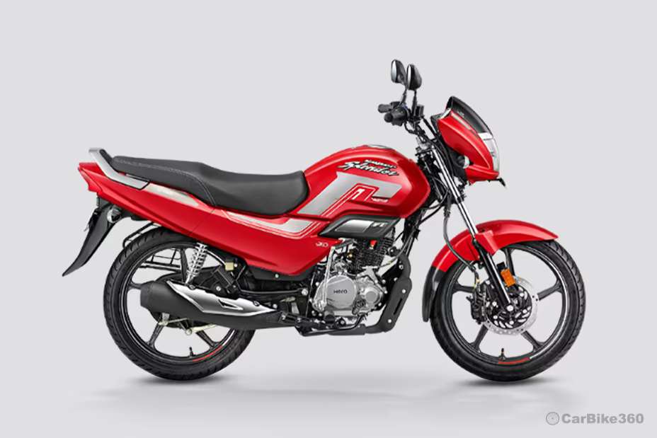 Hero Super Splendor XTEC Rear Right Three Quarter View Hero Super Splendor XTEC Rear Right Three Quarter View
