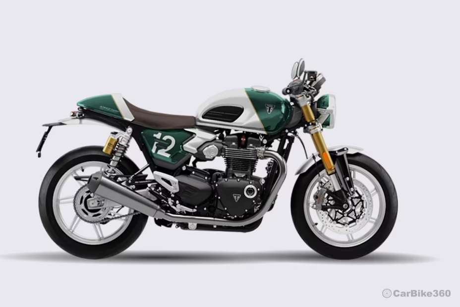 Triumph Speed Twin 1200 Cafe Racer Edition Right Side Exterior View Triumph Speed Twin 1200 Cafe Racer Edition Right Side Exterior View