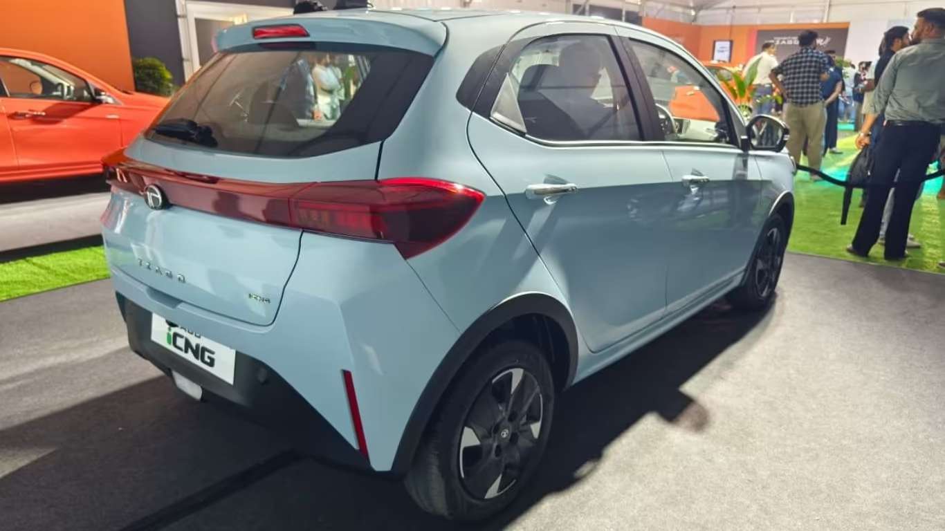 2026 Tata Tiago Facelift Rear Design
