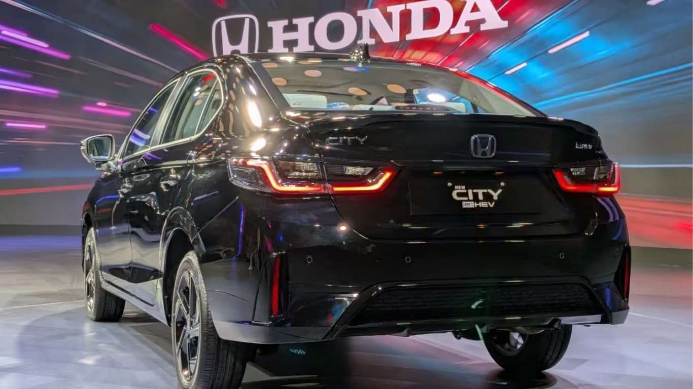 2026 Honda City Facelift Rear Design