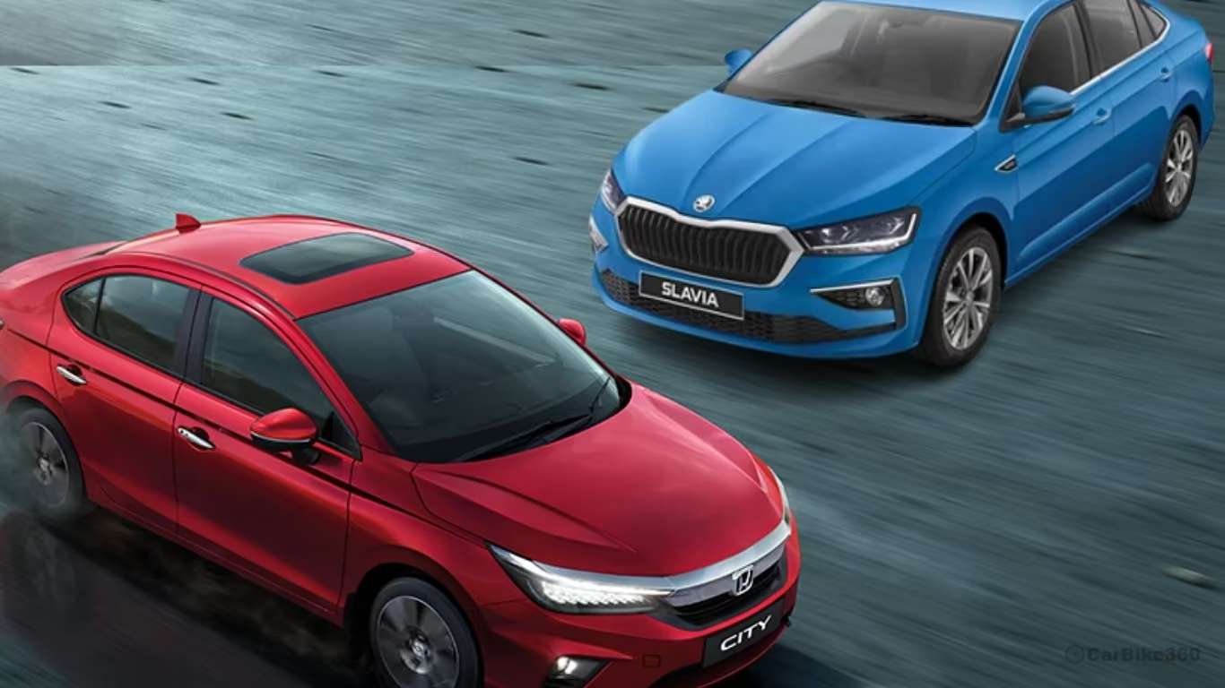 Honda City Facelift vs Skoda Slavia