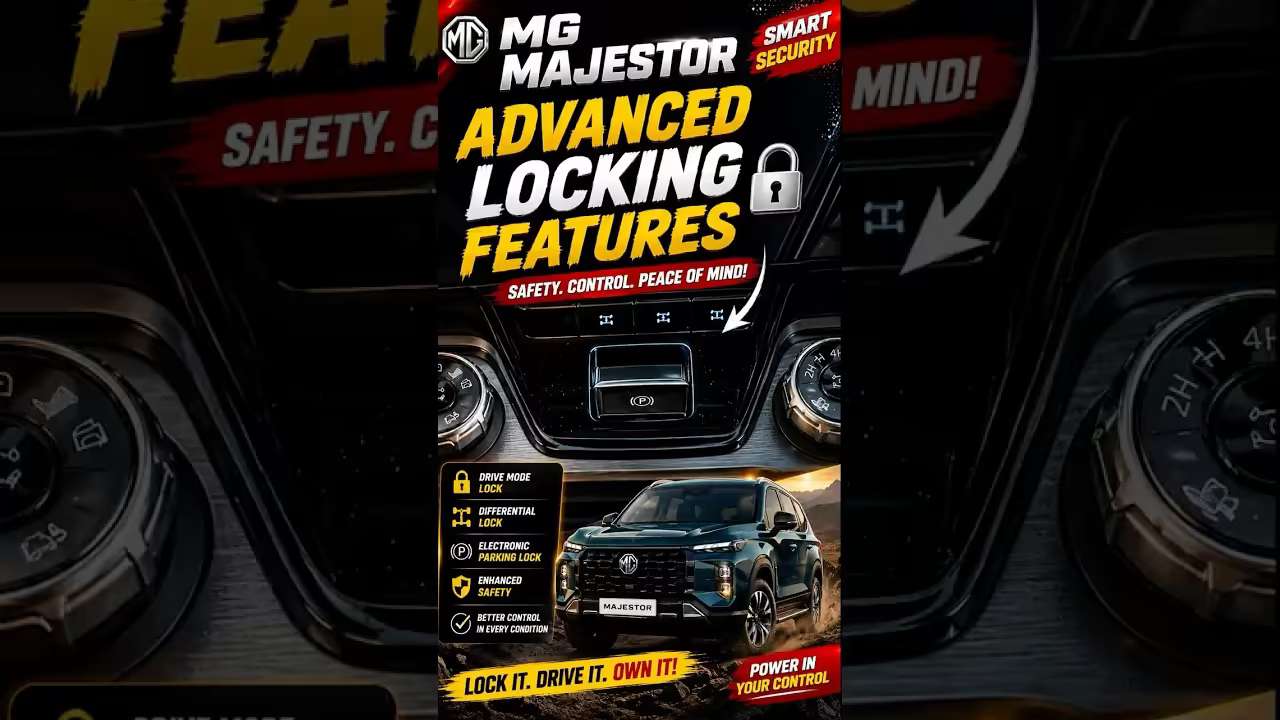 MG Majestor Brings Serious Off-Road Power with 3 Differential Locks MG Majestor Brings Serious Off-Road Power with 3 Differential Locks