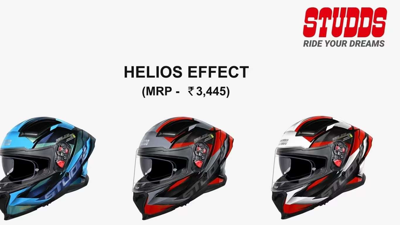 STUDDS Helios Effect Helmet Launched