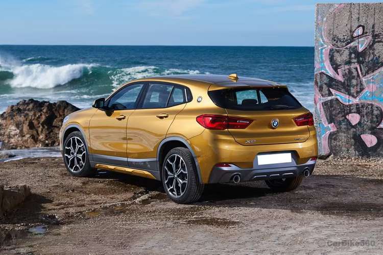 BMW X2 Rear Left View BMW X2 Rear Left View