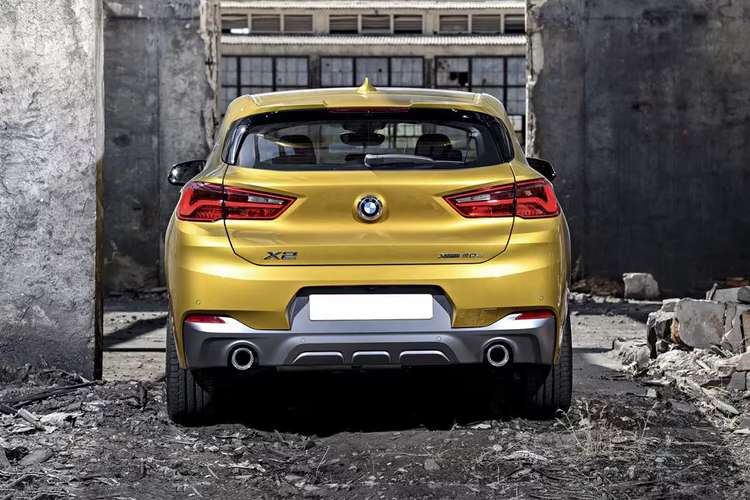 BMW X2 Rear view BMW X2 Rear view