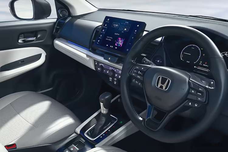 Honda City Front Cabin Interior View Honda City Front Cabin Interior View