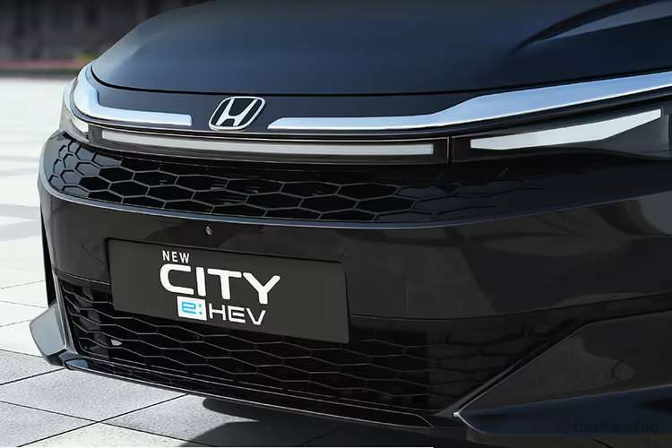 Honda City Front Grille Close Look Honda City Front Grille Close Look