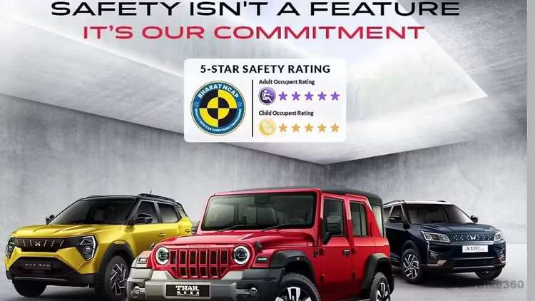 Mahindra SUVs lead in safety with advanced features and top crash ratings Mahindra SUVs lead in safety with advanced features and top crash ratings