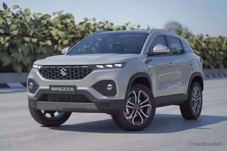Maruti Breza 2026 Bold Front Exterior View Maruti Breza 2026 Bold Front Exterior View