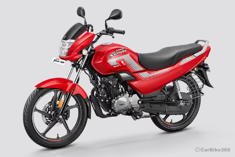 Hero Super Splendor Xtec 2.0 Super Splendor Front Left Quarter Three Angle View