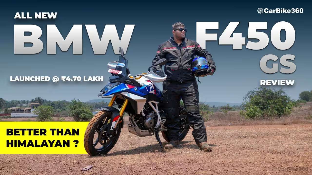 BMW F450 GS Ride Review Better Than RE Himalayan 450? BMW F450 GS Ride Review Better Than RE Himalayan 450?