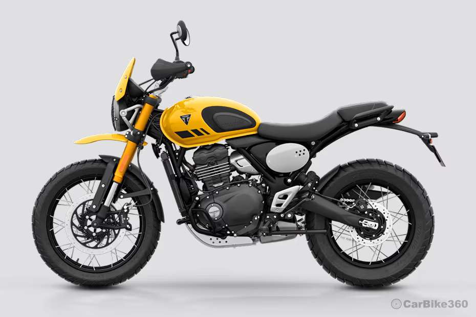 Triumph Scrambler 400 XC Side Profile View (Left) Triumph Scrambler 400 XC Side Profile View (Left)