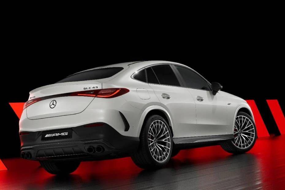 Mercedes Benz AMG GLC43 Coupe Rear View Mercedes Benz AMG GLC43 Coupe Rear View