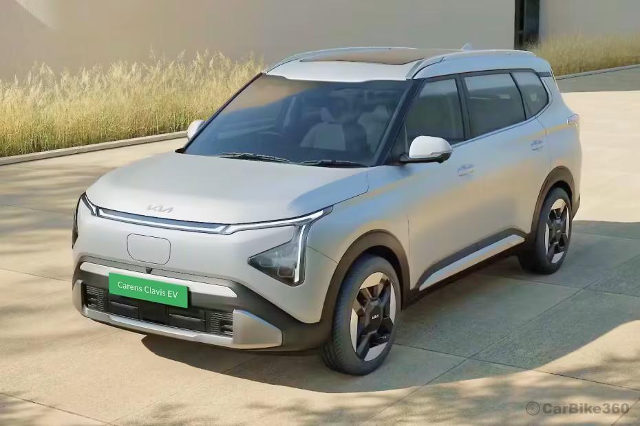 Kia Carens Clavis EV Left Front Three Quarter Kia Carens Clavis EV Left Front Three Quarter