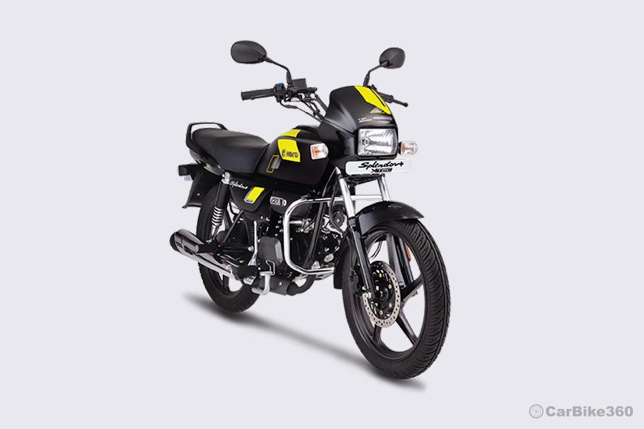 Hero splendor plus xtec right front three quarter Hero splendor plus xtec right front three quarter