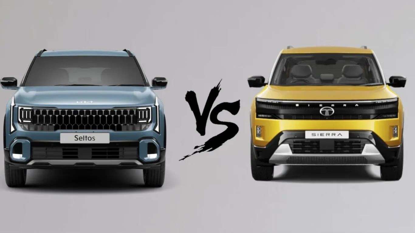 Tata Sierra vs Kia Seltos