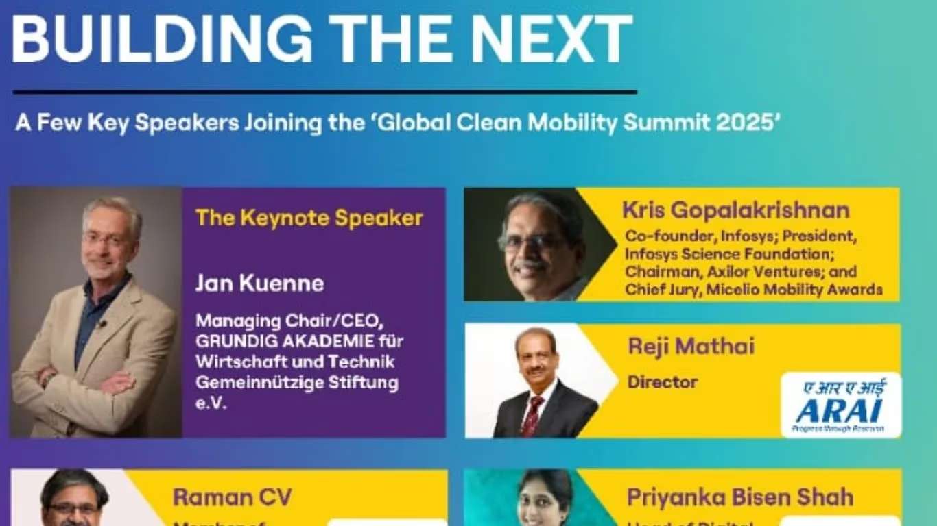 Global Clean Mobility Summit 2025 Is Ready To Transform the Pace for India’s EV Future Audio