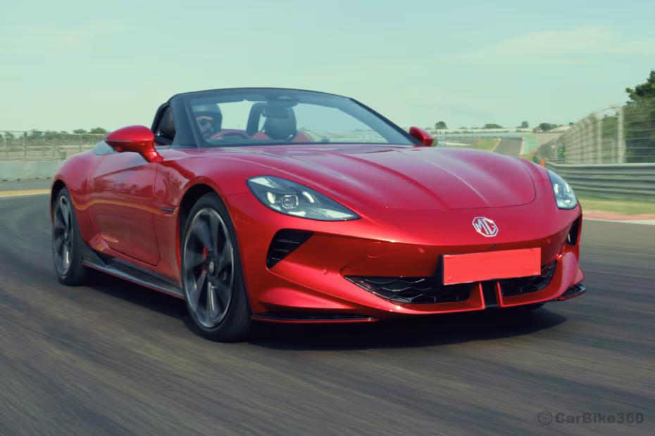 MG Cyberster Right Front Three Quarter MG Cyberster Right Front Three Quarter