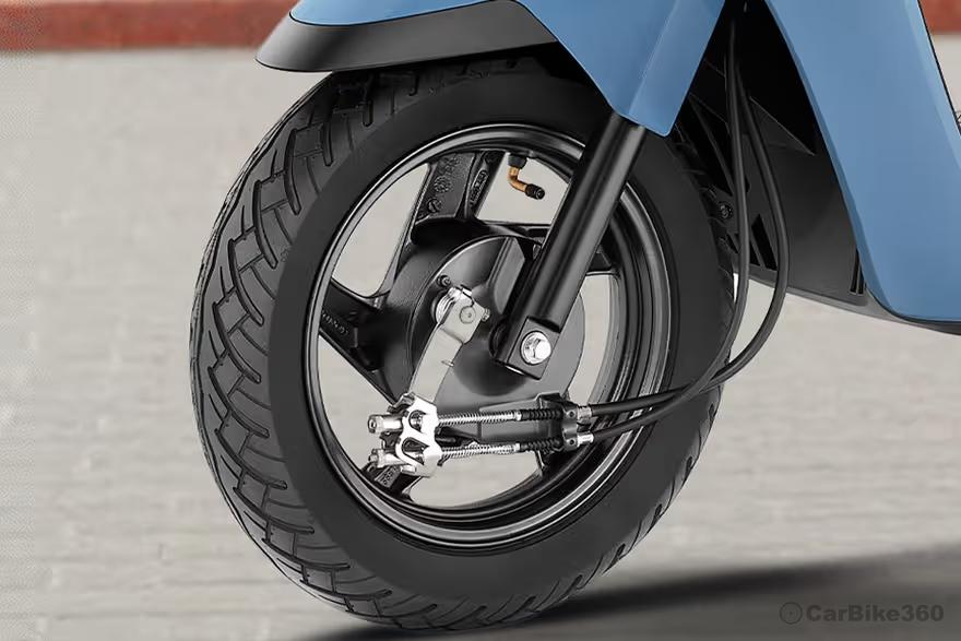 Honda QC1 Front Tyre View Honda QC1 Front Tyre View