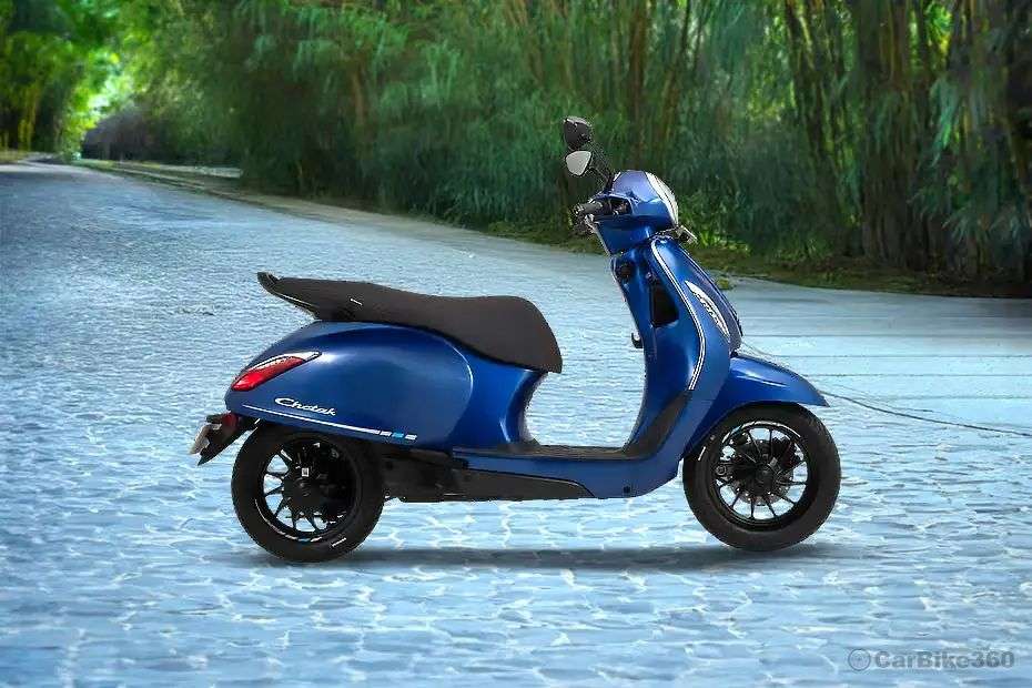 Bajaj Chetak Right Side View Bajaj Chetak Right Side View