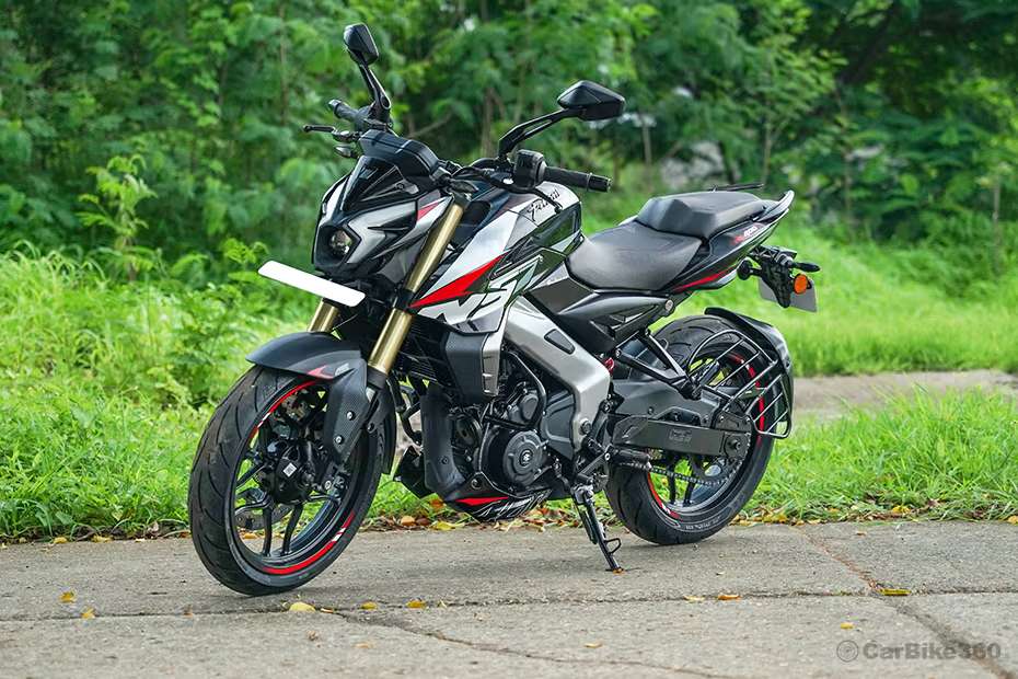 Bajaj Pulsar NS400Z Front Left Quarter View Bajaj Pulsar NS400Z Front Left Quarter View