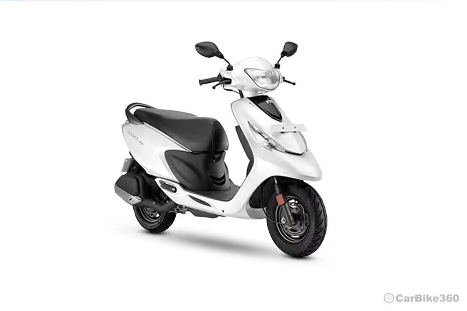 TVS Zest 110 Pearl White TVS Zest 110 Pearl White