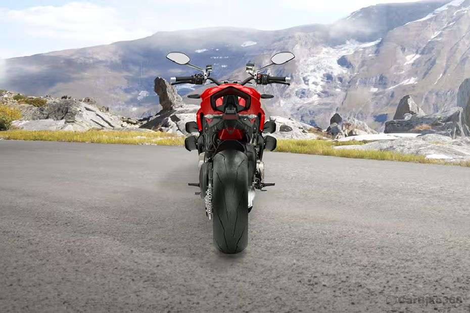 Ducati Streetfighter V4 Rear View Ducati Streetfighter V4 Rear View