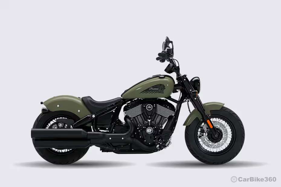 Indian Chief Bobber Dark Horse Right Side Indian Chief Bobber Dark Horse Right Side