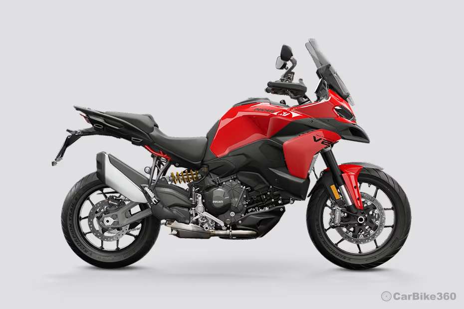 Ducati Multistrada V2 Side Profile View (Right) Ducati Multistrada V2 Side Profile View (Right)