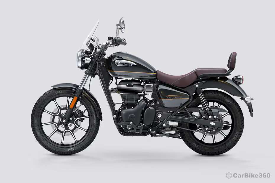 Royal Enfield Meteor 350 Left Side View Royal Enfield Meteor 350 Left Side View