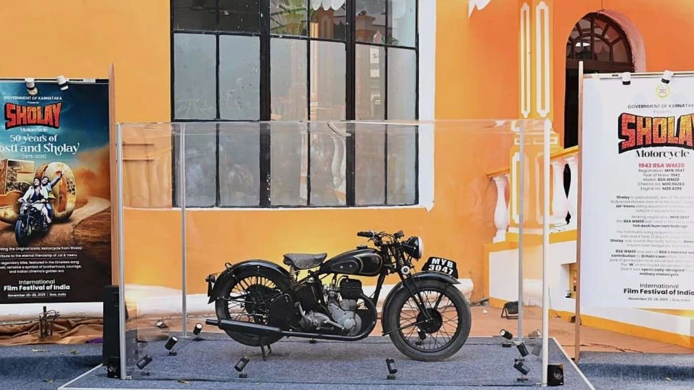 Sholay’s Legendary Motorcycle Rides Again: Classic Legends Breathes New Life into an Icon Audio