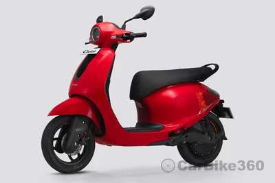 Bajaj Chetak C25 Left Front Three Quarter View Bajaj Chetak C25 Left Front Three Quarter View
