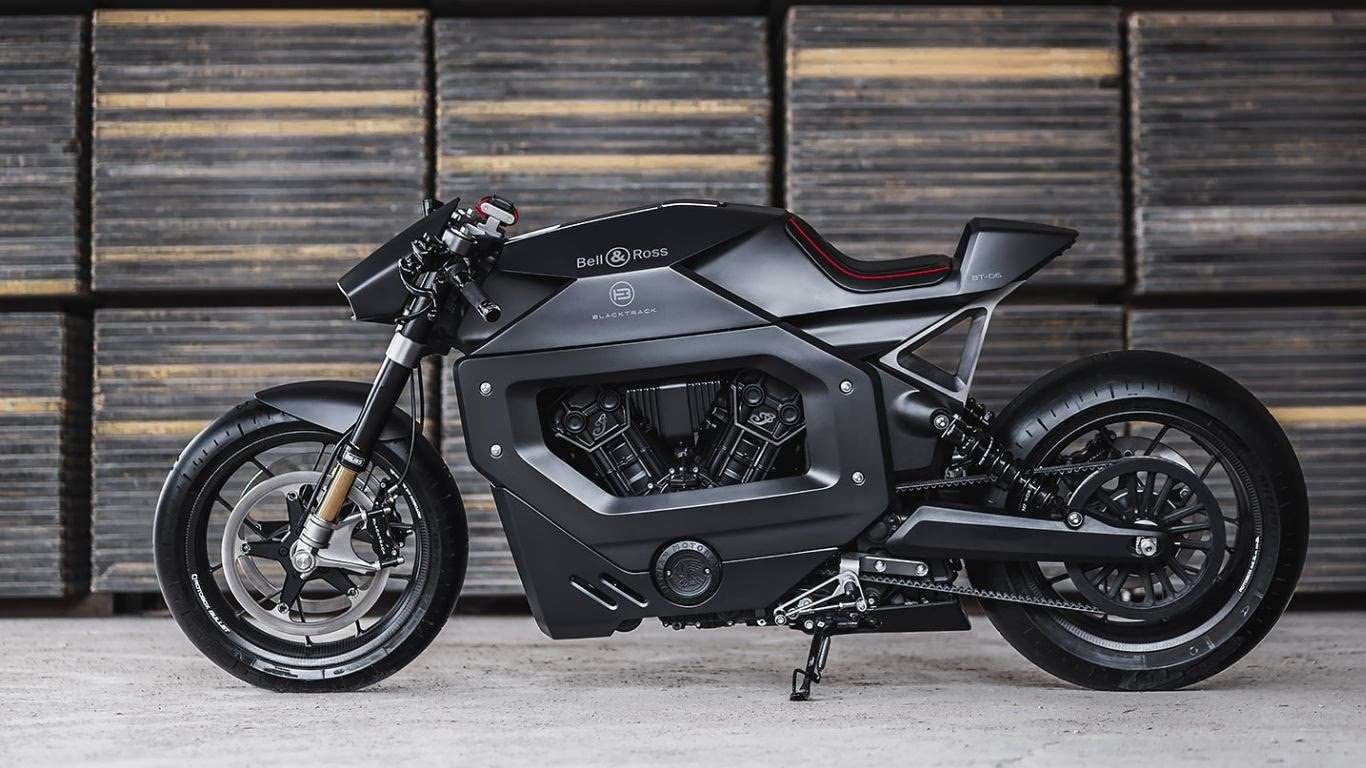 Blacktrack BT-06 Cafe Racer with Indian Scout Engine