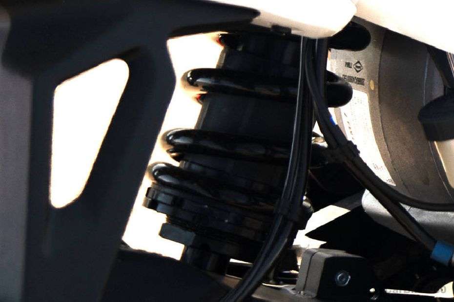 Ultraviolette F77 SuperStreet Rear Suspension View Ultraviolette F77 SuperStreet Rear Suspension View