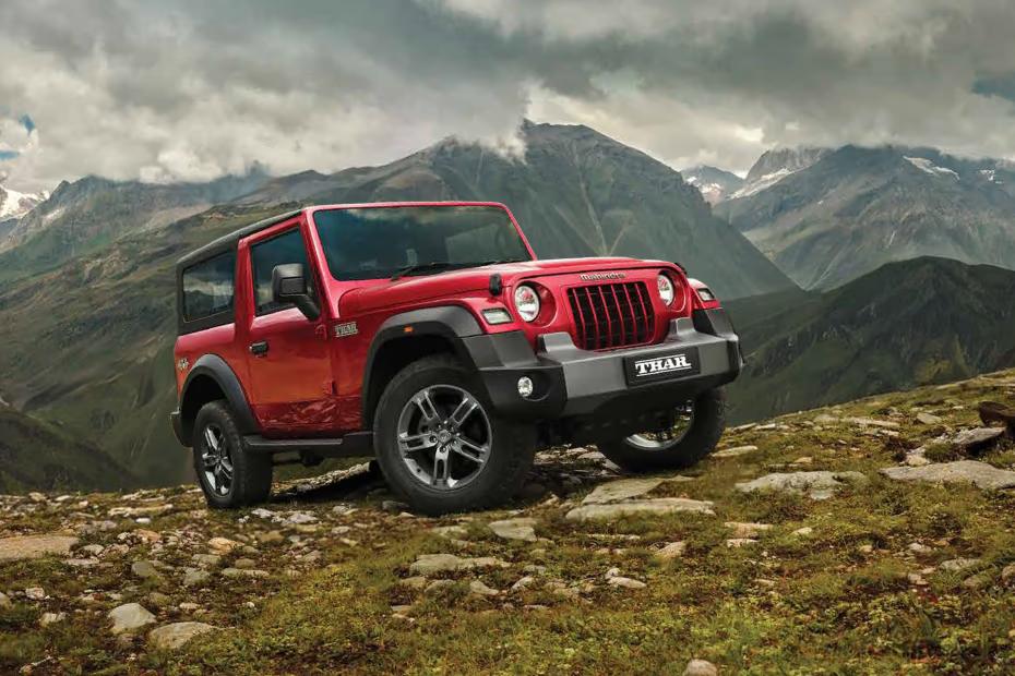 Mahindra Thar 2025 Right Front Three Quarter Mahindra Thar 2025 Right Front Three Quarter