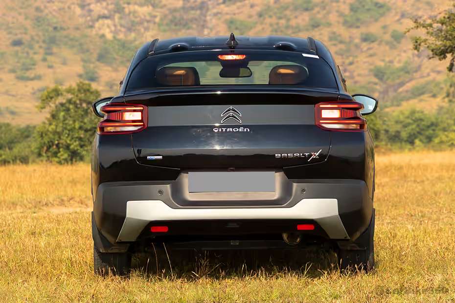 Citroen Basalt Rear View Citroen Basalt Rear View