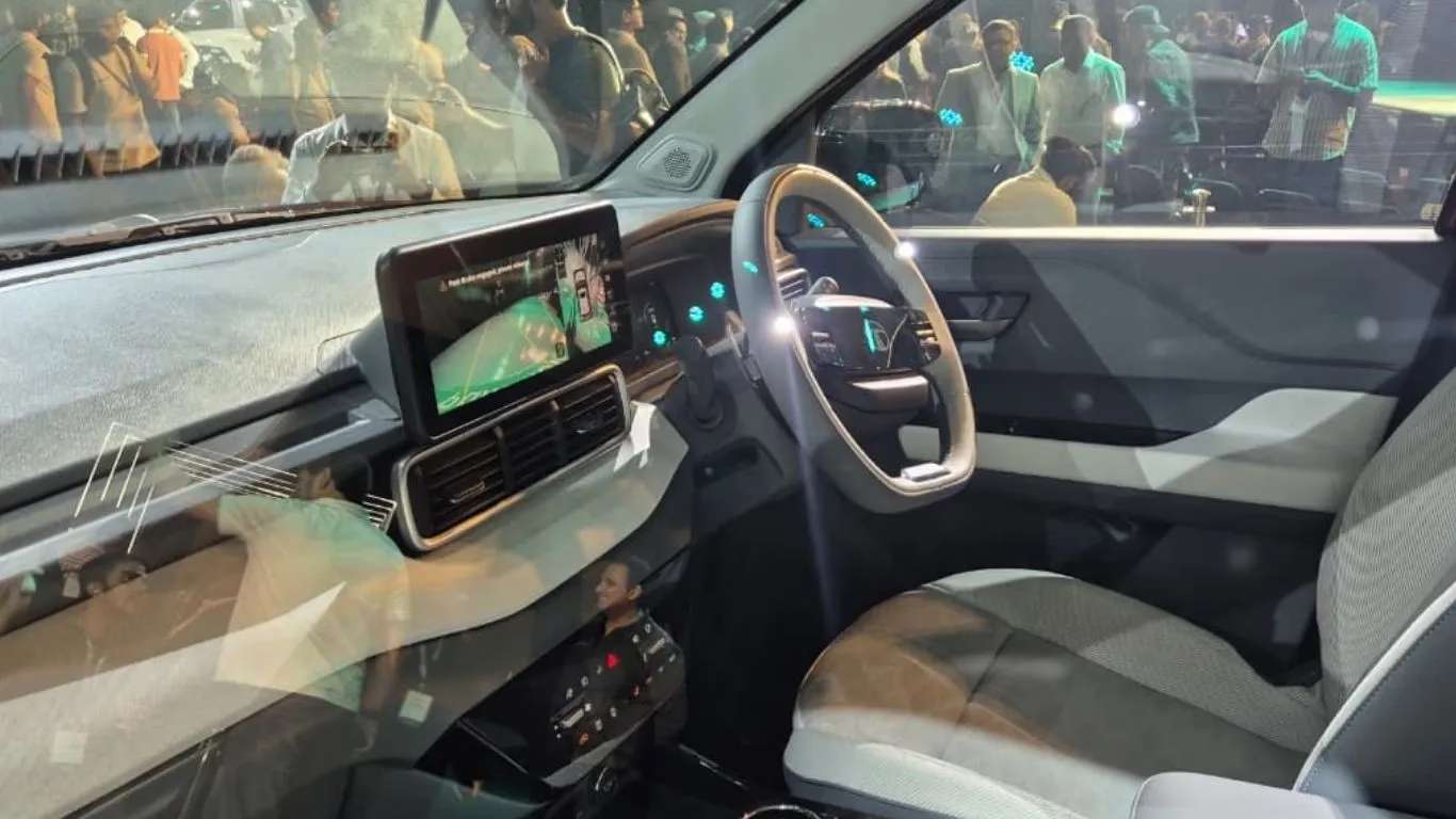 Tata Punch EV Facelift interiors