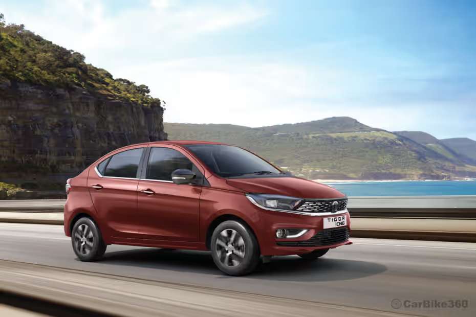 Tata Tigor Left Front Three Quarter Tata Tigor Left Front Three Quarter