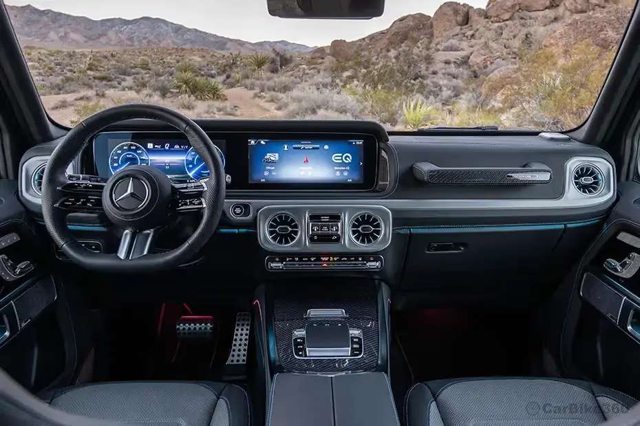 Mercedes Benz G580 with EQ Technology Dashboard Mercedes Benz G580 with EQ Technology Dashboard