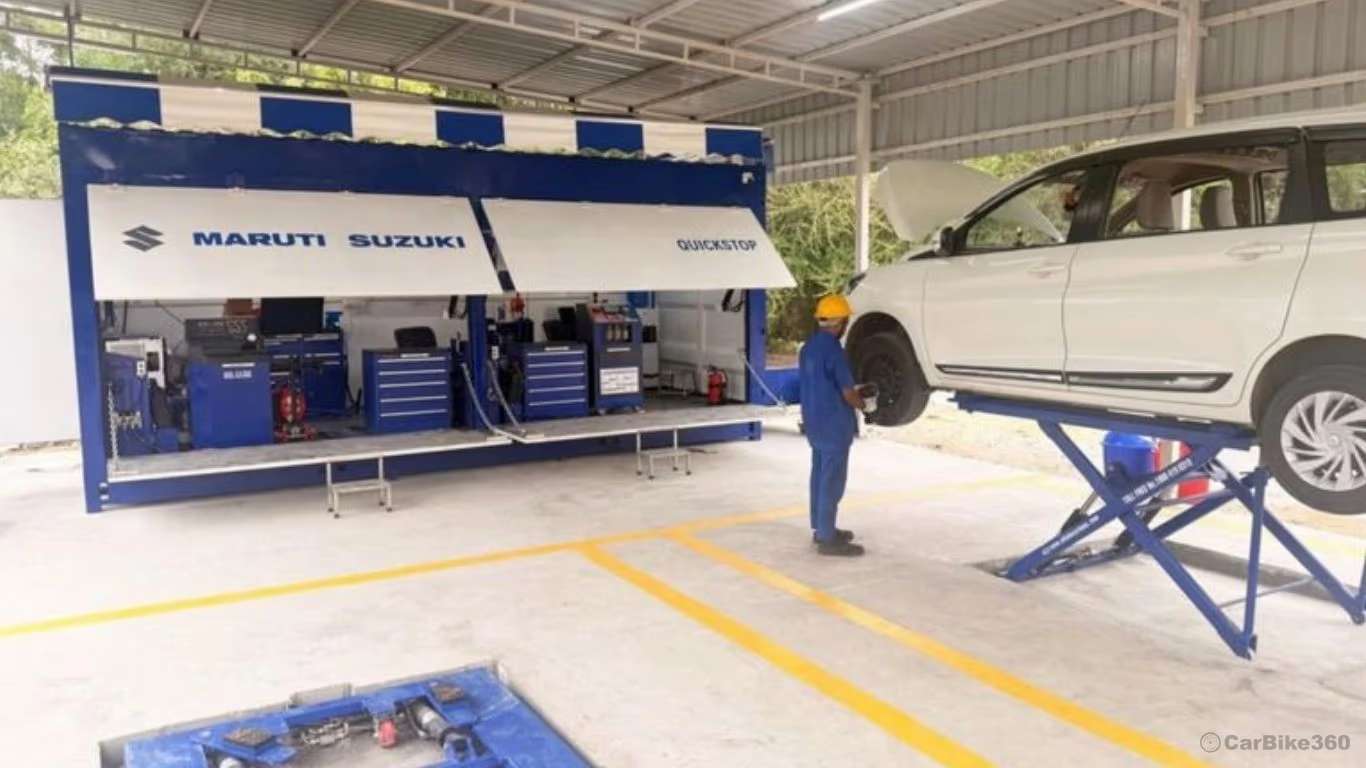Maruti Suzuki Launches Quickstop Service in 8 Cities for Faster Car Maintenance Audio