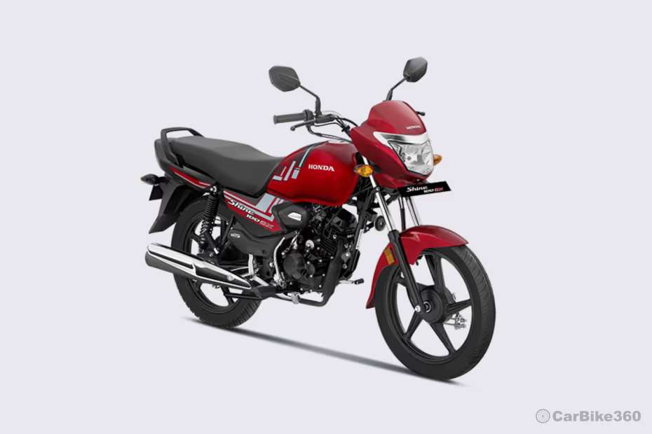 Honda Shine 100 DX Right Front Three Quarter Honda Shine 100 DX Right Front Three Quarter