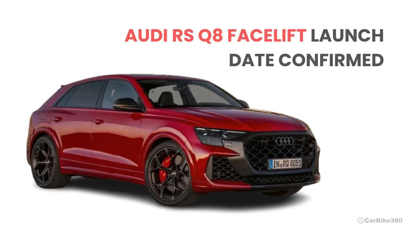 Audi RS Q8 फेसलिफ्ट 17 फरवरी को लॉन्च होगी: नया क्या है? Audi RS Q8 Facelift Launch Date Confirmed