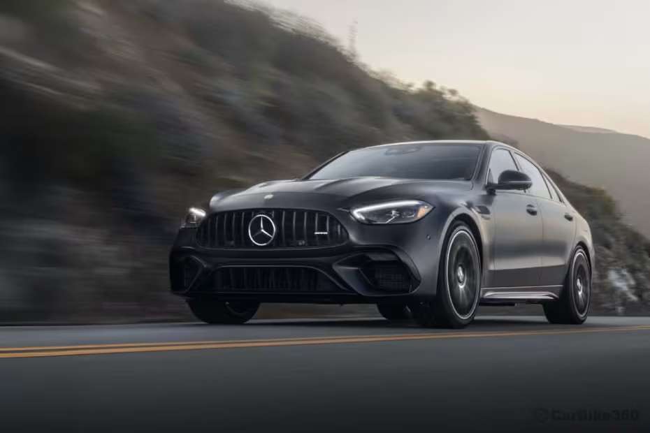 Mercedes Benz AMG C 63 S E-Performance Left Front Three Quarter Mercedes Benz AMG C 63 S E-Performance Left Front Three Quarter