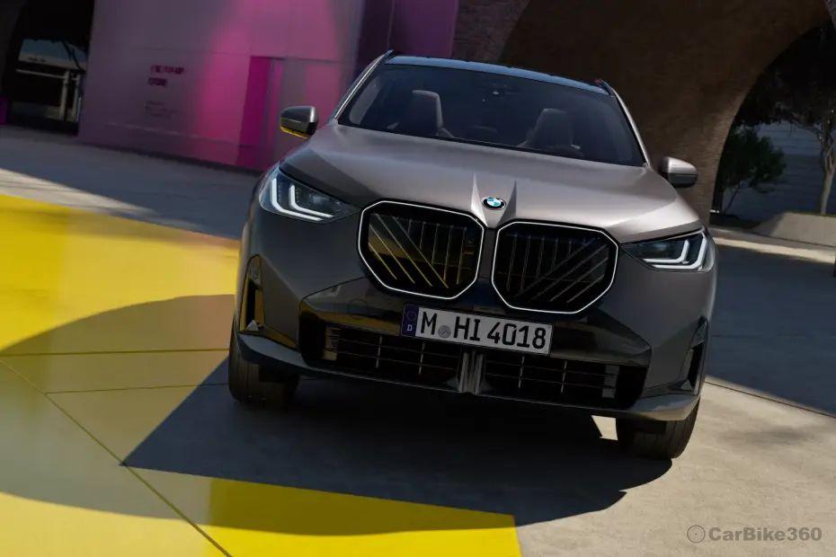 BMW X3 Front View BMW X3 Front View