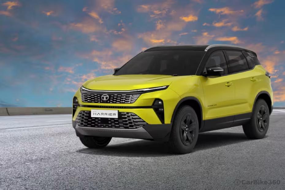 Tata Harrier Left Front Three Quarter Tata Harrier Left Front Three Quarter