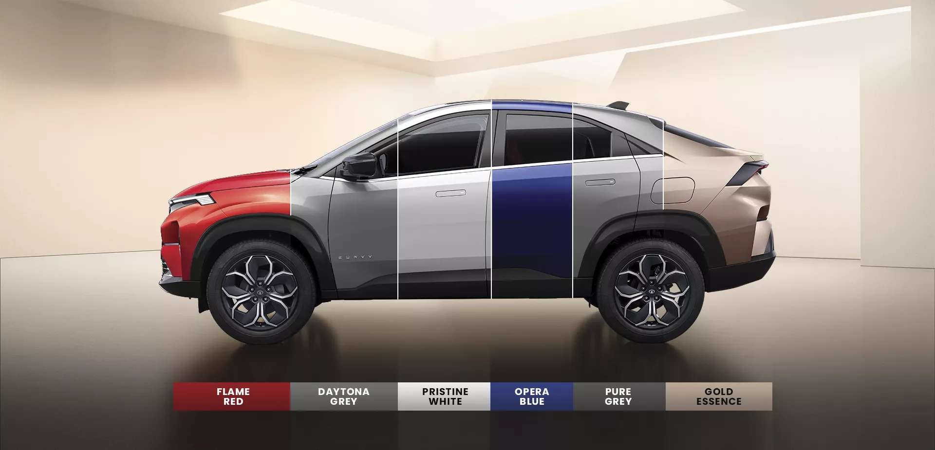curvv colors options.