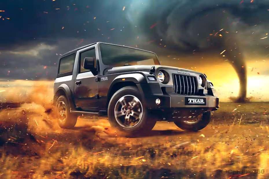 Mahindra Thar Left Front Three Quarter Mahindra Thar Left Front Three Quarter